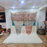 Handmade wool Berber rug 300X200 cm