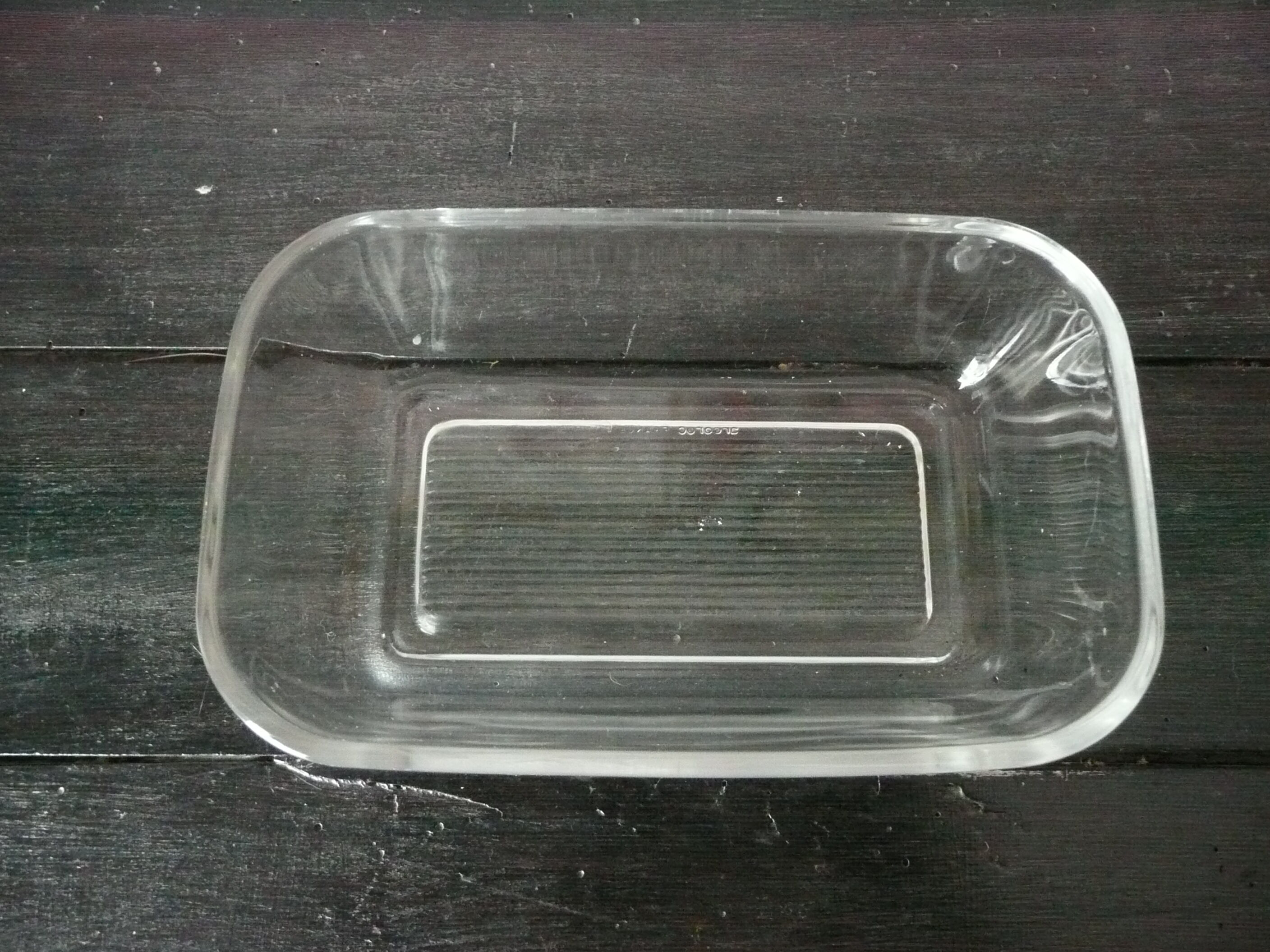 Old butter dish