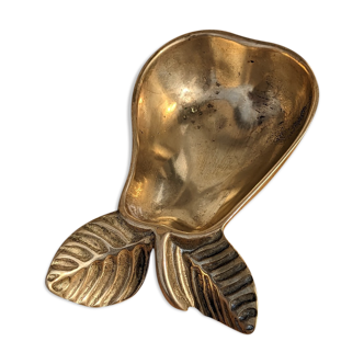 Golden brass pear shape tidy