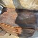 Louis XV marquetry commode, curved.