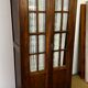 Old glazed Parisian wardrobe