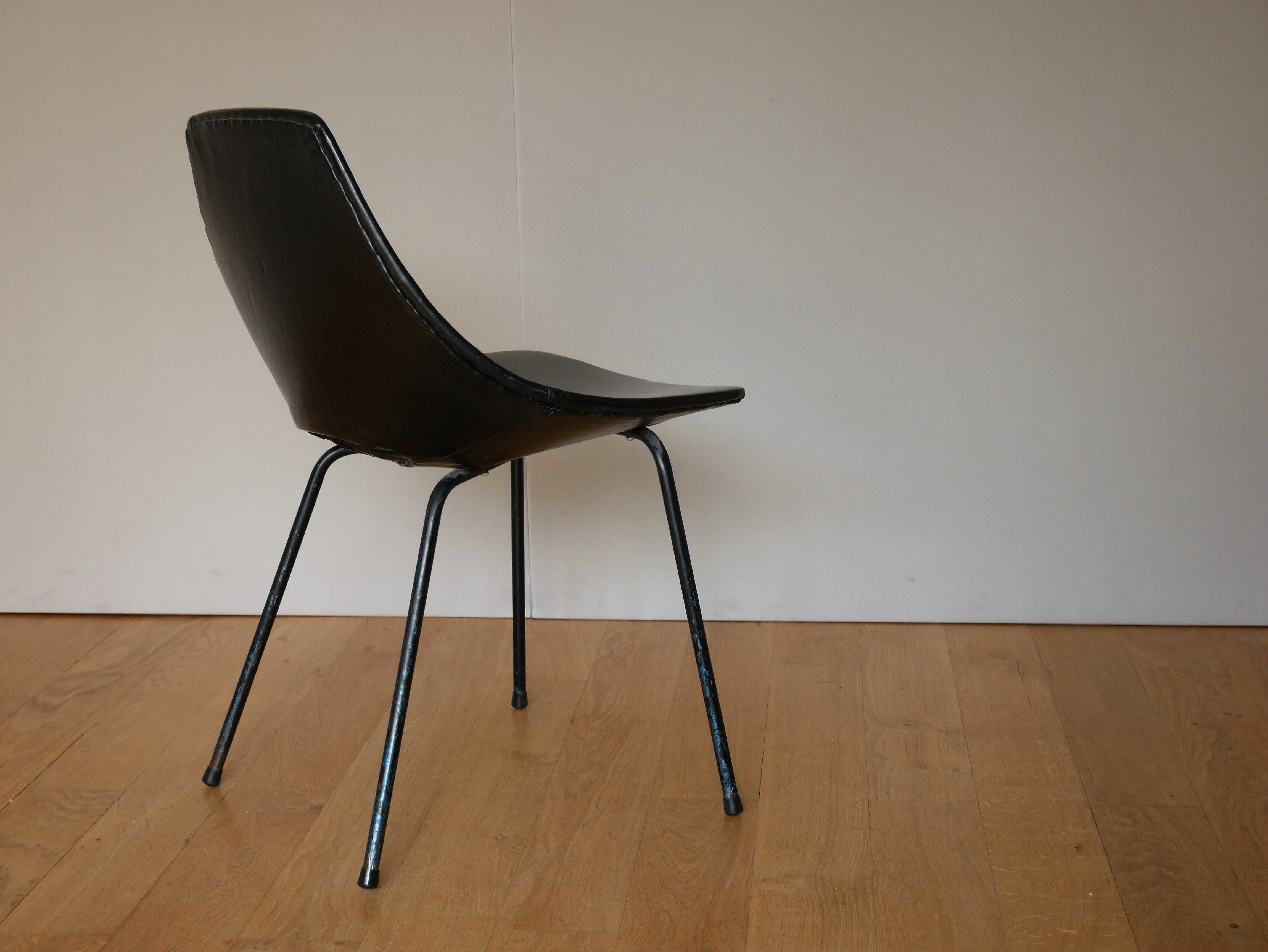 Pierre Guariche edition Steiner chair 1954