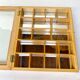 Vintage wall display cases