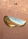Suspension en laiton en forme de lotus fait-main