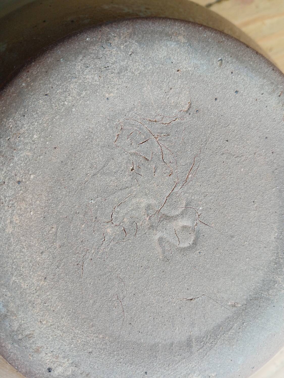 Stoneware salad bowl 22 cm