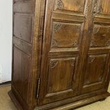 Louis XV cabinet from the 18th century in carved wood
