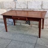 Solid walnut bistro table.
