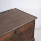 Antique folk art pine chest – Central Europe (c. 1900–1920)