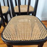 Thonet N°56 new cane chairs