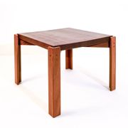 Table basse plateau concave en teck Jens Quistgaard, Danemark, années 1960