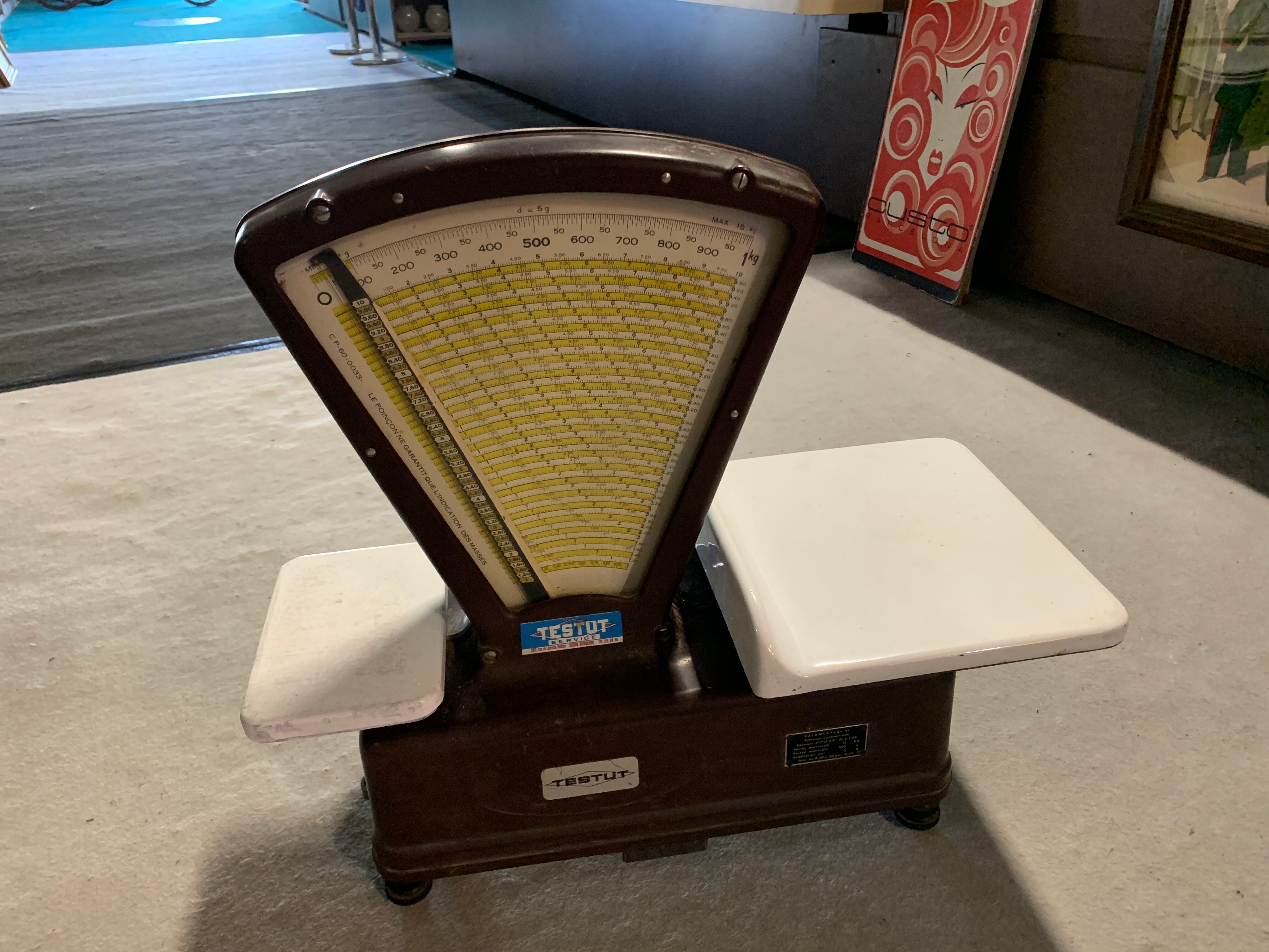 Grocer's balance Testut