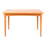 Table à manger extensible en teck danois du milieu du siècle, années 1960.