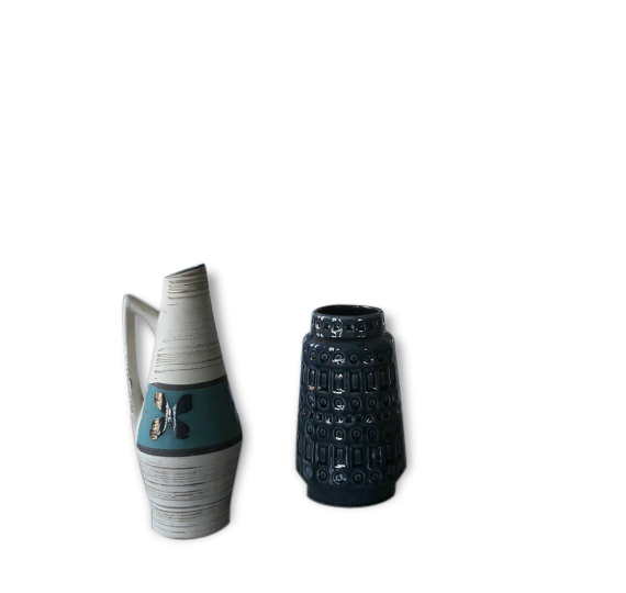 Two Vintage Vase made in Germany from the West 60