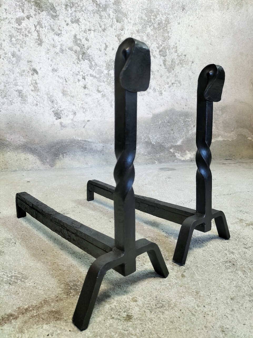 Pair of vintage andirons