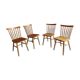 4 bistro chairs 1960