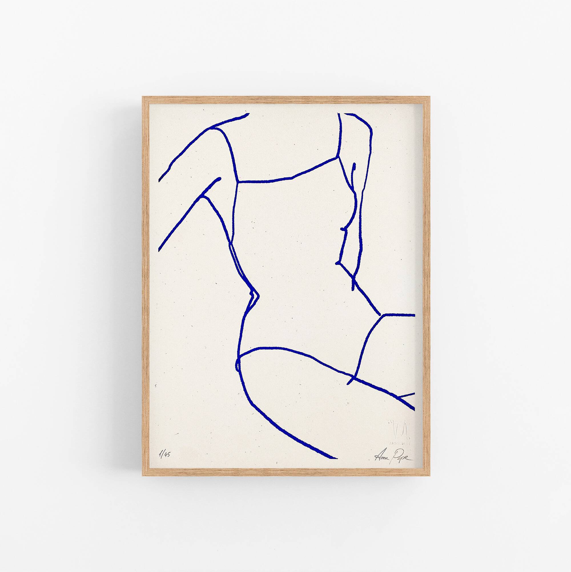 Female Silhouette, Limited Edition Screen Print