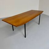 Ancienne table basse bois design Wilhelm Renz style scandinave vintage an60
