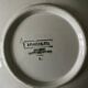 Shallow round plate, ironstone, Digoin Sarreguemines