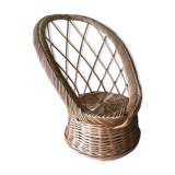 Child armchair rattan