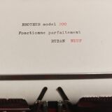 Typewriter Brother model 200 Beige Ribbon NEW