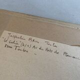 Painting signed Jacqueline Brun