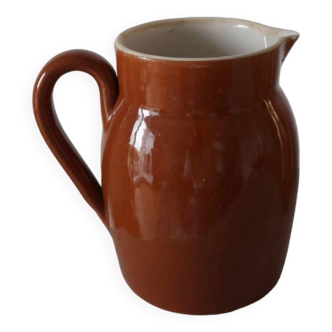 Stoneware pitcher