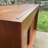 Teak display cabinet 1970