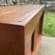 Buffet vitrine en teck 1970