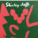 Exhibition poster made in silkscreen by Shirley Jaffe, Flaine Art Center, 1981