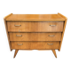 Vintage 60s oak chest of drawers