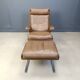 Swing Lounge Chair and Ottoman by Reinhold Adolf and Hans-Jürgen Schräpfer