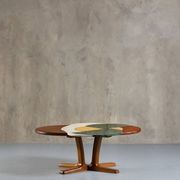Kamikaze Egg Marble Coffee Table by Corina Olaru, Romania, 2023