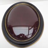 Napoleon III bulging oval frame