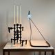 Vico Magistreti table lamp Slalom Design 1980 by Oluce Made in Italy