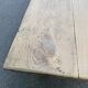 Table de ferme monastère rénovée en bois massif XVIII ème 200cm