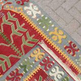 Handmade Small area kilim rug