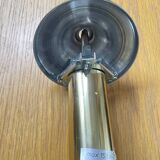 Vintage German DORIA Suspension in Cracked Glass 1960s