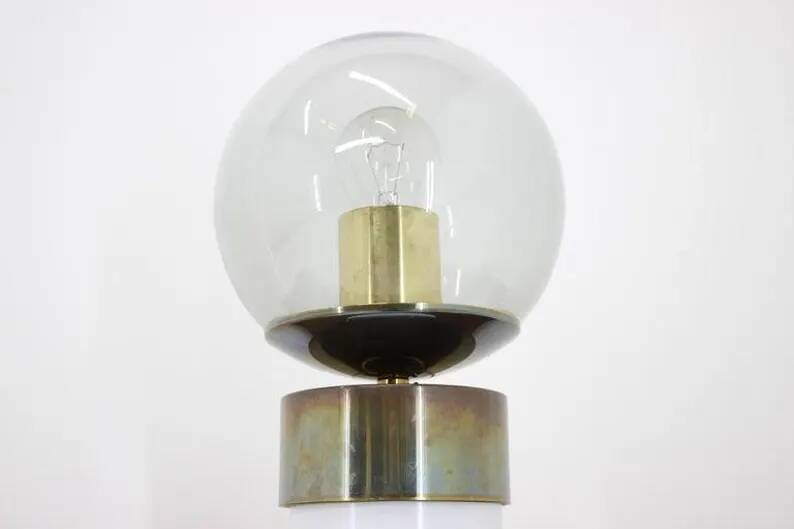 Set of Four Midcentury Table Lamps, Kamenicky Senov, 1970s