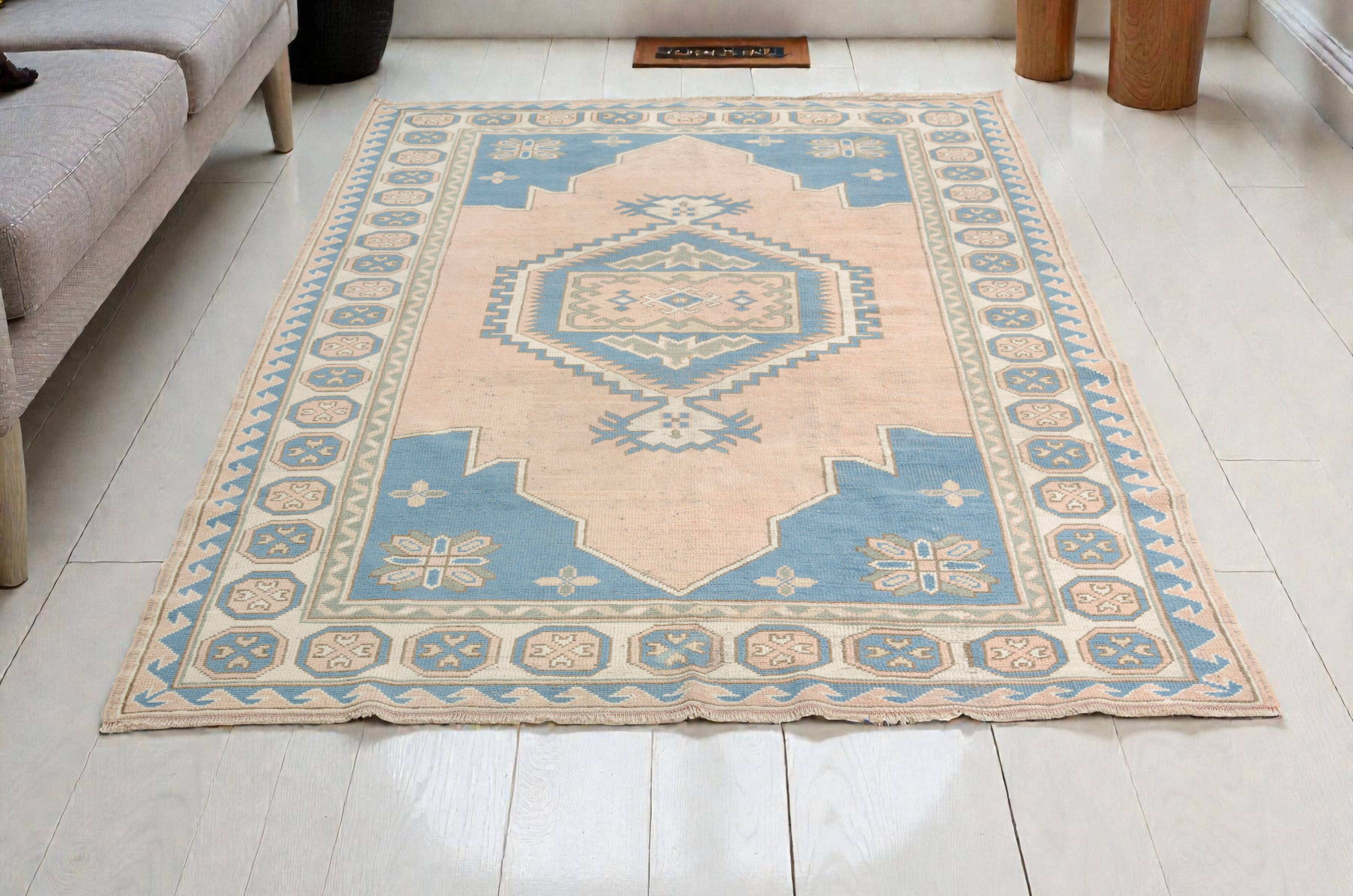 Geometric Anatolian Home Living Rug-3431