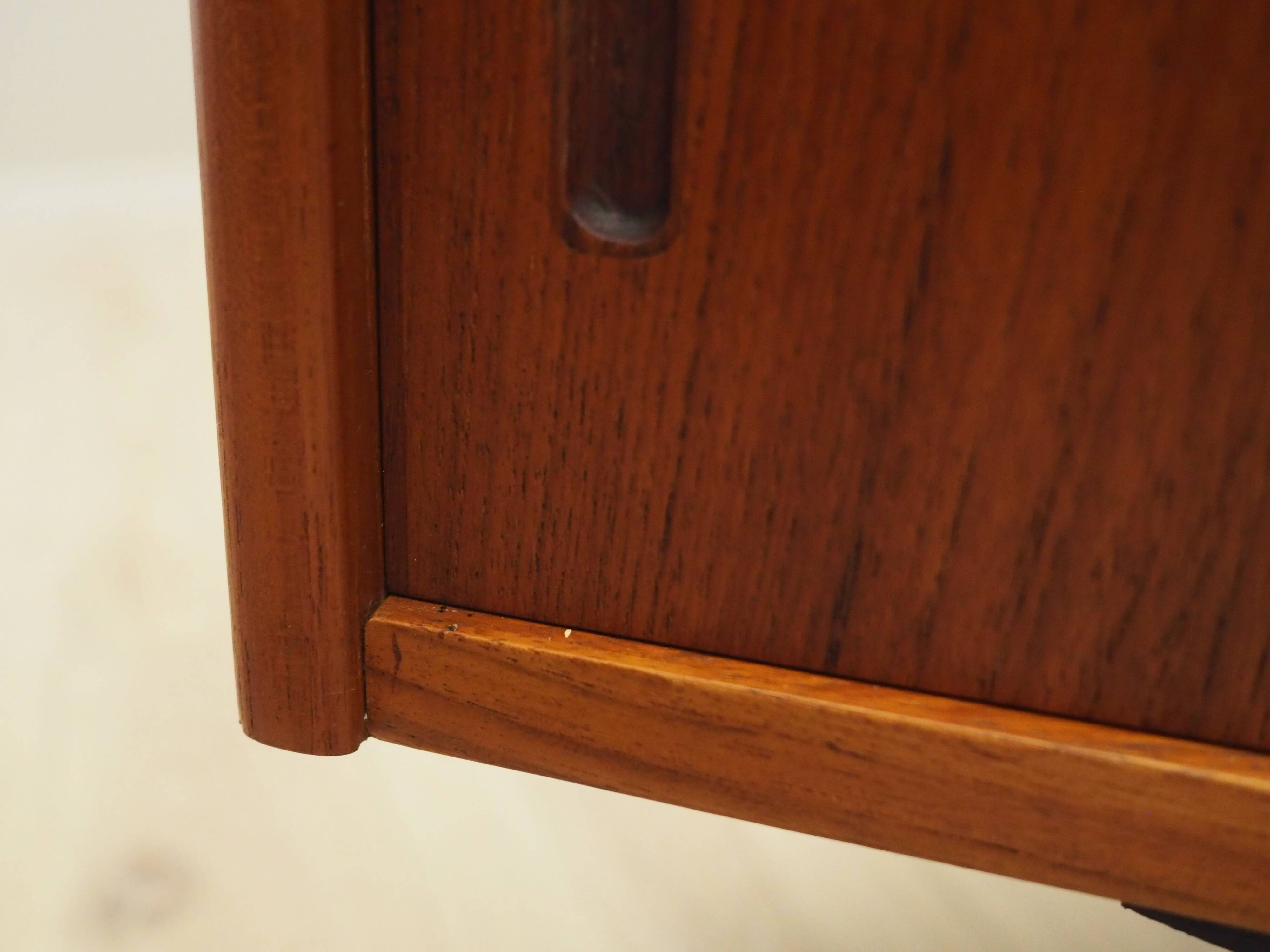Teak sideboard, Danish design, 1970s, production: Denmark