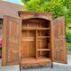Provencal wedding armoire in walnut nîmes xviii eme century