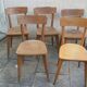 Série de 5 chaises Vintage