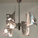 4-burner space age chandelier from the 60s/70s