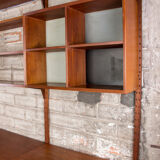 Danish modular teak shelf by Poul Cadovius 1960