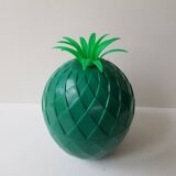 Vintage green "pineapple" ice cube bucket from the 1970s - 70's