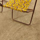 2 vintage folding camping chairs