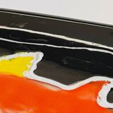 Xl plate niderviller earthenware factory france vintage