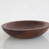 Vintage Scandinavian teak pocket emptier
