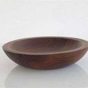 Vintage Scandinavian teak pocket emptier