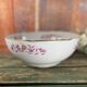 Saladier plat porcelaine Limoges Bernadaud pour Christofle